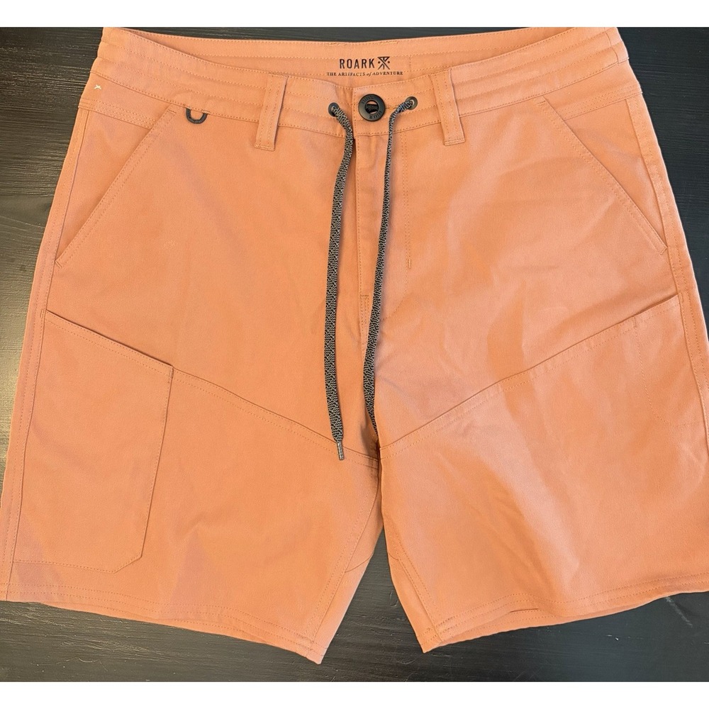 Roark Men's Trail Orange Shorts Size 32